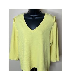 1. State Yellown Blouse NWT